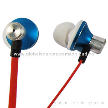 Flat Cable Earphone for iPod